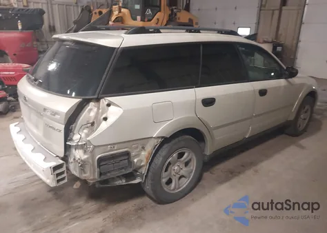 2007 Subaru Outback 2.5I Basic из США, поврежденный, VIN 4S4BP61C977305560